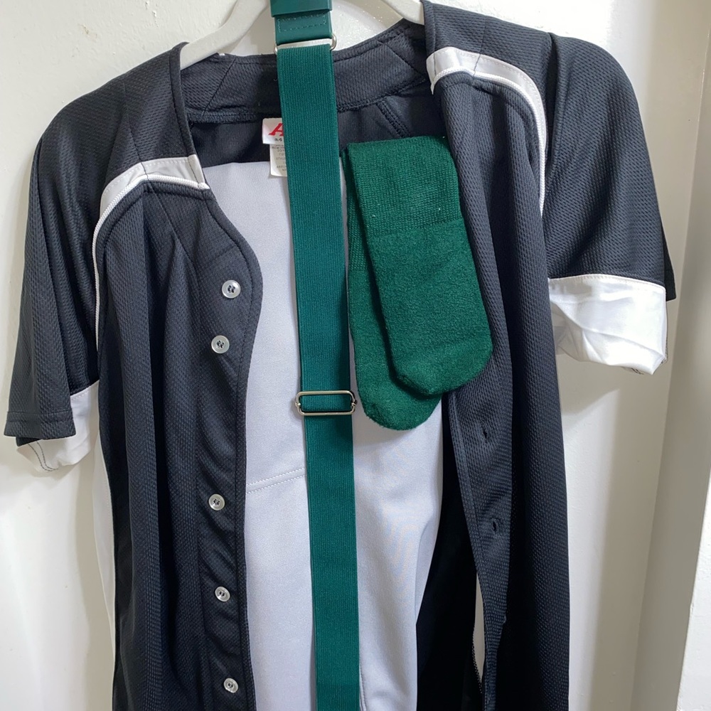 Set of Softball Gear - Jersey, Pants, Belt, Socks